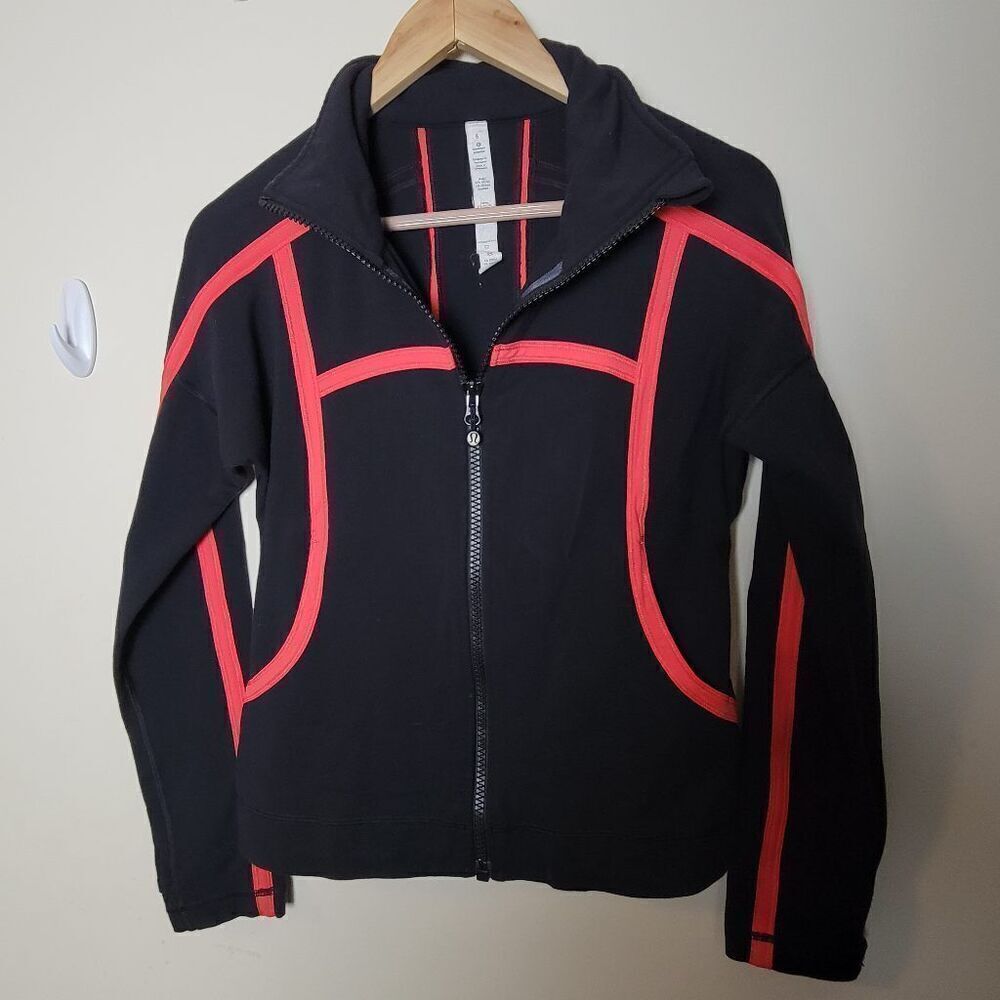 Lululemon Mynah Jacket Black Pink 6